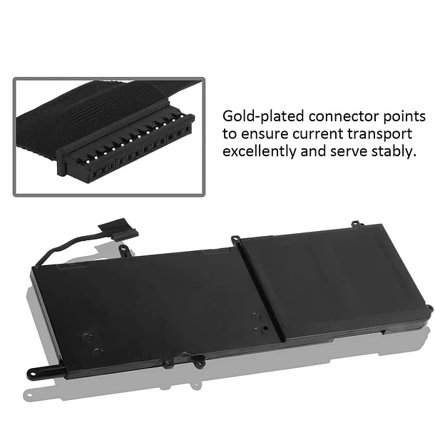 Batería de Repuesto 9NJM1 para Dell Alienware 15 R3 R4 17 R4 R5 Series (15.2V - 9NJM1 68Wh 5