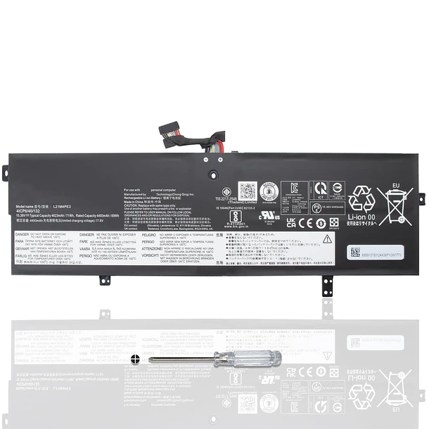 Batería de Repuesto AP18C4K para Lenovo IdeaPad Yoga 7-16IAP7 / Yoga 7-14IAL7 7-14ARB7 Series SB11F38368 1