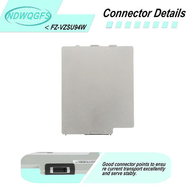Batería de Repuesto FZ-VZSU94W para Toughpad FZ-B2 FZ-M1 FZ-B1 FZ-M1C Series Compatible with FZ-VZSU94 FZ-VZSU94JS - NDWQGFS 3
