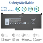 Batería de Repuesto F3YGT Battery Replacement for Dell para Dell Latitude 7490 7480 7390 7380 7290 7280, Compatible with - JGTM 5