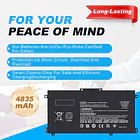 Batería de Repuesto C31N1636 para hp Envy x360 Convertible 17m-ae0xx 17-bw 17m-ae111dx 15m-bp1xx 15m-cn0xxx 15-cn0xxx - Bituoer 3