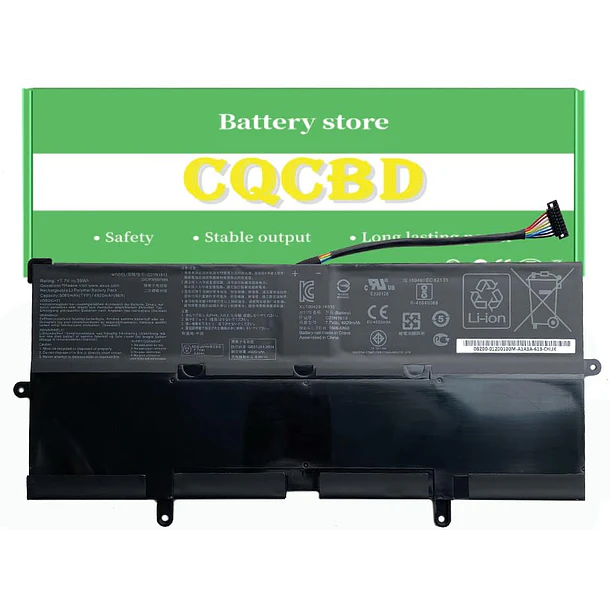 Batería de Repuesto C21N1613 para ASUS Chromebook Flip C302C C302CA-1A C302CA C302SA 0B200-02280000 C21PQC5 Laptop - CQCQ 1