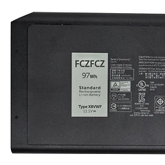 Batería de Repuesto X8VWF para Dell Latitude 12 7204 14 7404 Rugged 5404 5414 7404 - FCZFCZ