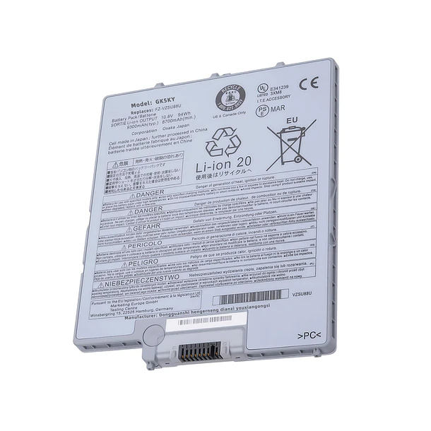 Batería de Repuesto GK5KY para Panasonic for Toughpad FZ-G1 FZG1 Series Tablet PC Battery FZ-G1A - Jbery 1