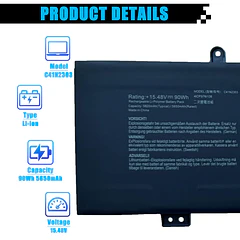 Batería de Repuesto para Asus ProArt P16 H7606WI-ME067 ROG Zephyrus G16 GU605MZ GU605MI GU605MU - AOMKA