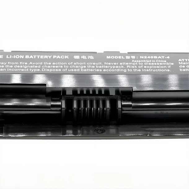 Batería de Repuesto N240BAT-4 para Clevo N250LU N250JU N240BU N240JU N240PU N252GU Sager NP3240 NP3245 - Tanch 4
