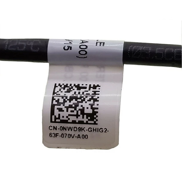 Cable de Alimentación de Repuesto para Dell Latitude 5550 E5550 DC02001WW00 DC02001WV00 NWD9K 0NWD9K CN-0NWD9K 22.7CM - AKUYAO 3
