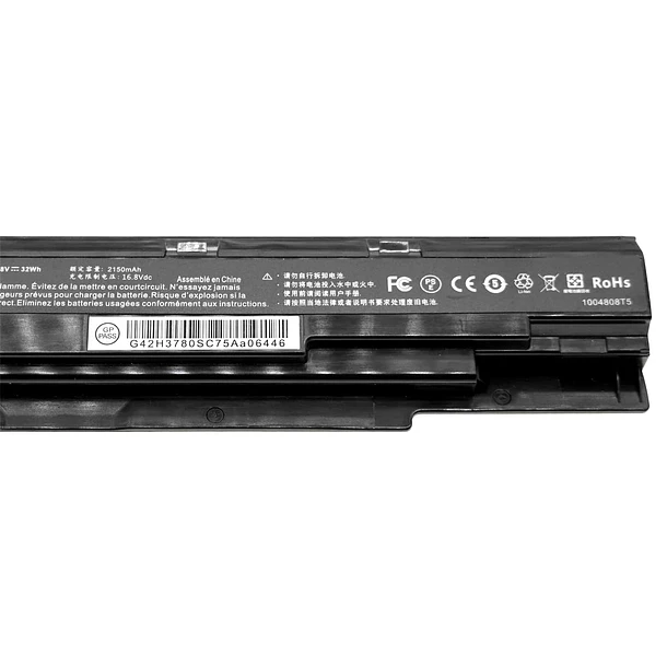 Batería de Repuesto N240BAT-4 para Clevo N250LU N250JU N240BU N240JU N240PU N252GU Sager NP3240 NP3245 - Tanch 5