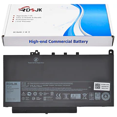 Batería de Repuesto PDNM2 para Dell Latitude 12 E7270 P26S001 E7470 P61G001 Series 0PDNM2 F1KTM - RDSJK