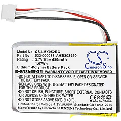 Batería de Repuesto CS-LMX052RC para MX Master MX Anywhere M-RO052 533-000120 533-000121 AHB303450 MX Master - CS