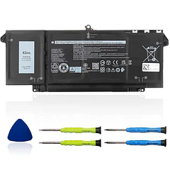 Batería de Repuesto 7FMXV para Dell Latitude 5320 7320 7420 7520 Series Notebook 0TN2GY TN2GY - OUWEE