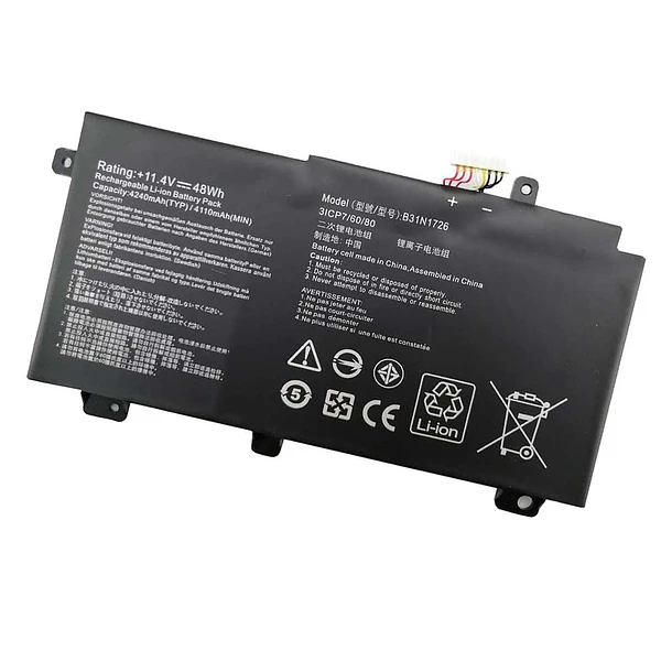 Batería de Repuesto B31N1726 para ASUS TUF Gaming FX504 FX504G FX504GD FX505DV FX505DU FX505GT FX505GM - aowe 1