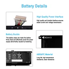 Batería de Repuesto KL06XL para Hp Envy 15-EP0000 Series Notebook HSTNN-IB9M L85853-1C1 KL06083XL KL0O6XL 11.58V - TAICROWNE 4