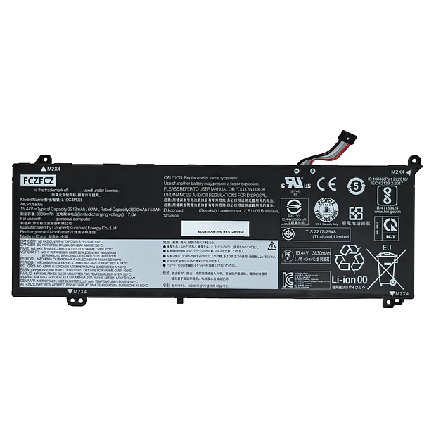 Batería de Repuesto L19C4PDB para Lenovo ThinkBook 14 G2 ITL are / G3 ACL ITL - FCZFCZ 1
