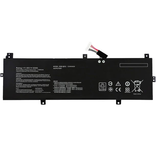 Batería de Repuesto GK5KY para Asus Zenbook UX430 UX430U UX430UA UX430UAR UX430UN UX430UNR UX430UQ UX430UQ-GV015T - Jbery 1