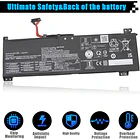 Batería de Repuesto para Lenovo Ideapad Gaming 3-15ACH6 Type-82K2 82MJ Ideapad Gaming 3-15IHU6 Type-82K1 4