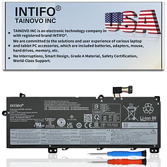 Batería de Repuesto L22D4PE0/L22M4PE0 para Lenovo ThinkBook 14 G6 ABP/IRL G7 ARP/IML G8 IAL/IRL 2-in-1 - INTIFO