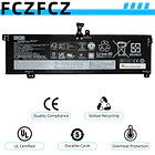 Batería de Repuesto L22X4PF5 para Lenovo Slim Pro 9-16IRP8 / IdeaPad Pro 5-16IRH8 5-16APH8 5-16ARP8 - FCZFCZ 5