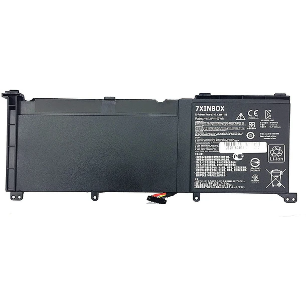 Batería de Repuesto C41N1416 para Asus ZenBook Pro G501 G501VW G501VJ G501JW G601J N501J N501JW - 7xinbox 1