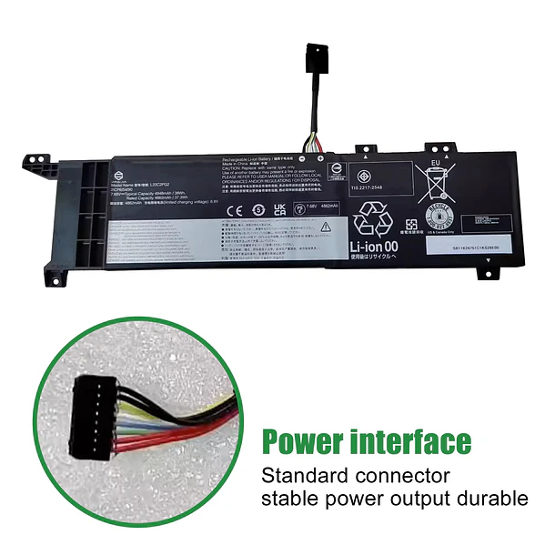 Batería de Repuesto L22C2PG2 para Lenovo V14 V15 G4 AMN IAN IRL IdeaPad Slim 3 - JIAZIJIA 3
