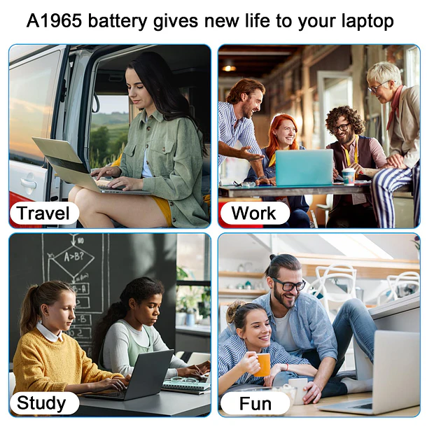 Batería de Repuesto A2113 para MacBook Pro Retina 16'' A2141 (2019, 2020) 6
