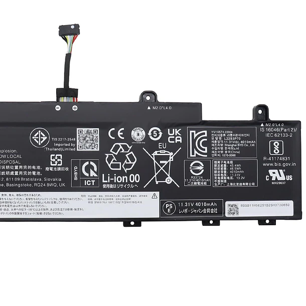 Batería de Repuesto L22B3P70 para diversos equipos compatibles según modelo L22B3P70 - EPYOBW 3