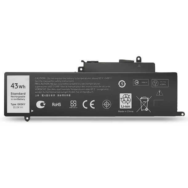 Batería de Repuesto GK5KY ,4K8YH ,0WF28 para Dell Inspiron 11 3147 3148 3152 3153 3157 3158 Inspiron 1
