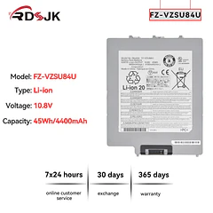 Batería de Repuesto C22N1307 para Panasonic Toughpad FZ-G1 Series FZ-VZSU84A2K FZ-VZSU84A2R FZ-VZSU84A2U FZ-VZSU84AK FZ-VZSU84AR FZ-VZSU84AU