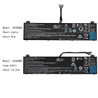 Batería de Repuesto AP20BHU para Acer Predator Triton 500 SE 16
