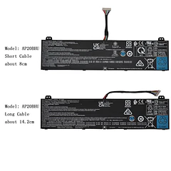 Batería de Repuesto AP20BHU para Acer Predator Triton 500 SE 16" PT516-51S PT516-51S-70TP PT516-51S-96BX PT516-51S-92CB - EPYOBW