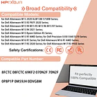 Batería de Repuesto 8FCTC para Dell XPS 15 9500 Alienware M15 R3 R4 M17 R3 - HPXXDJA 5