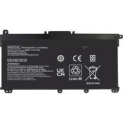 Batería de Repuesto HW03XL para diversos equipos compatibles según modelo HW03XL