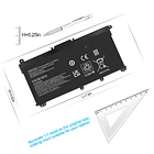 Batería de Repuesto HW03XL para diversos equipos compatibles según modelo HW03XL 5