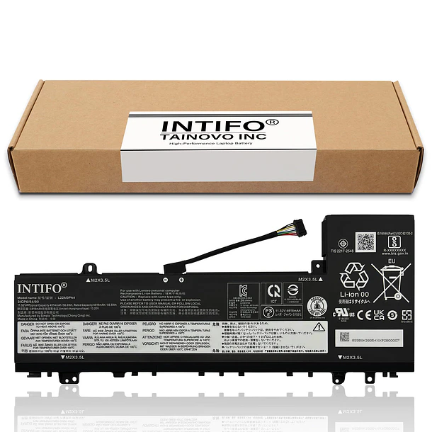Batería de Repuesto L22M3PA4 para Lenovo IdeaPad Slim 5-14ABR8 14IAH8 14IRL8 16ABR8 16IAH8 16IRL8 Series - INTIFO 2