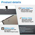 Batería de Repuesto RG04XL para HP Spectre 13-3000 Ultrabook Spectre 13t-3000 Series Notebook HSTNN-LB5Q 734998-001 - BOWEIRUI 3