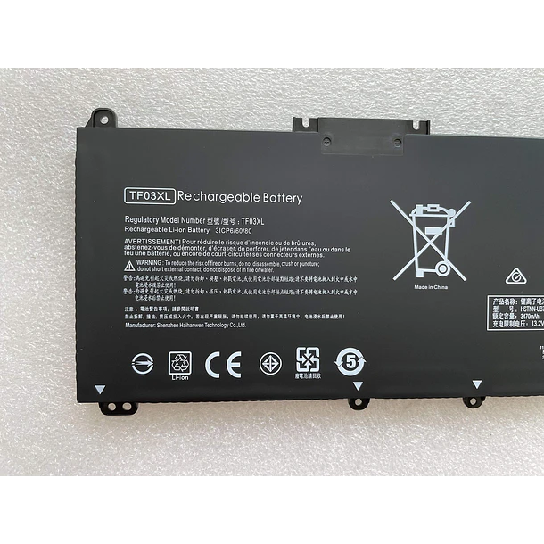 Batería de Repuesto Pavilion 15-CC para HP Pavilion 15-CC 15-CD 14-bf Series HSTNN-LB7X HSTNN-LB7L HSTNN-LB7J 920046-421 - powerforlaptop Laptop/Notebook 3
