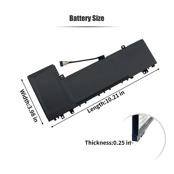 Batería de Repuesto L22M3PA4 para Lenovo IdeaPad Slim 5-14ABR8 14IAH8 14IRL8 16ABR8 16IAH8 16IRL8 Series - INTIFO 6