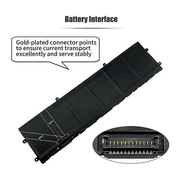 Batería de Repuesto DWVRR para Dell Alienware X15 R1 R2 Alienware X17 R1 R2 Series - INTIFO 5