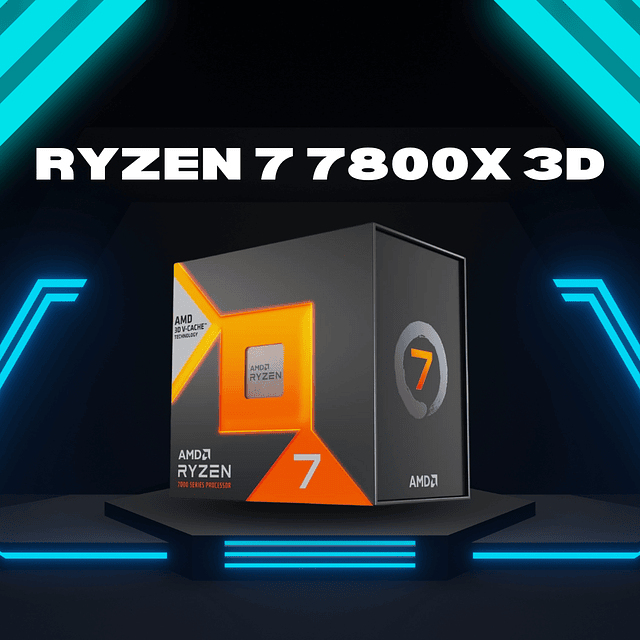 Procesador AMD Ryzen 7 7800X 3D