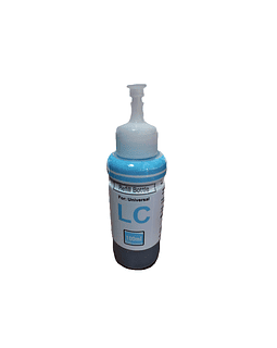 TINTA UNIVERSAL PARA IMPRESORAS CANON / HP / BROTHER 100CC CYAN LIGTH