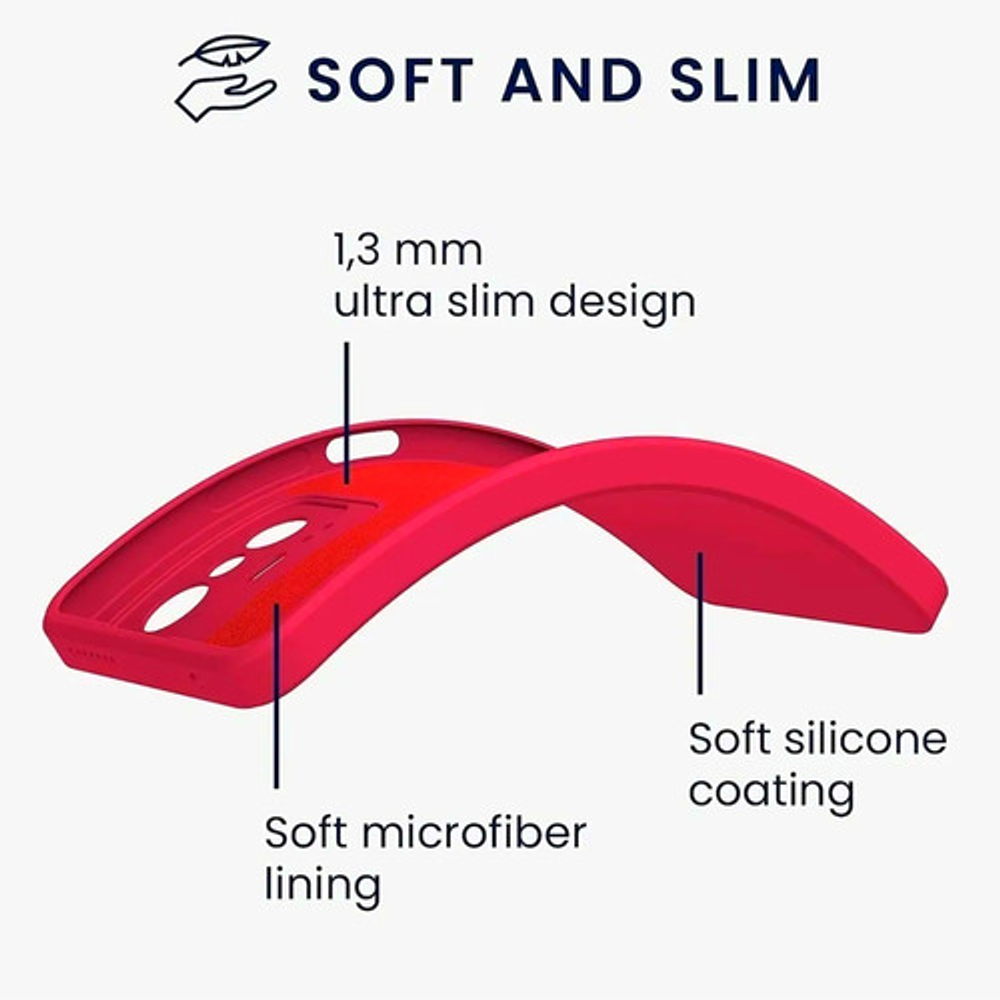 Carcasa Silicona Slim Antihuellas Para Xiaomi Mi 11t / Pro