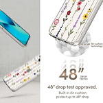 Carcasa Silicona Slim Flores Para iPhone 14 + Hidrogel