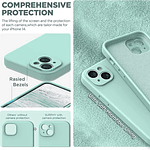 Carcasa Silicona Slim Para iPhone 14/ Pro /plus/ Max +vidrio