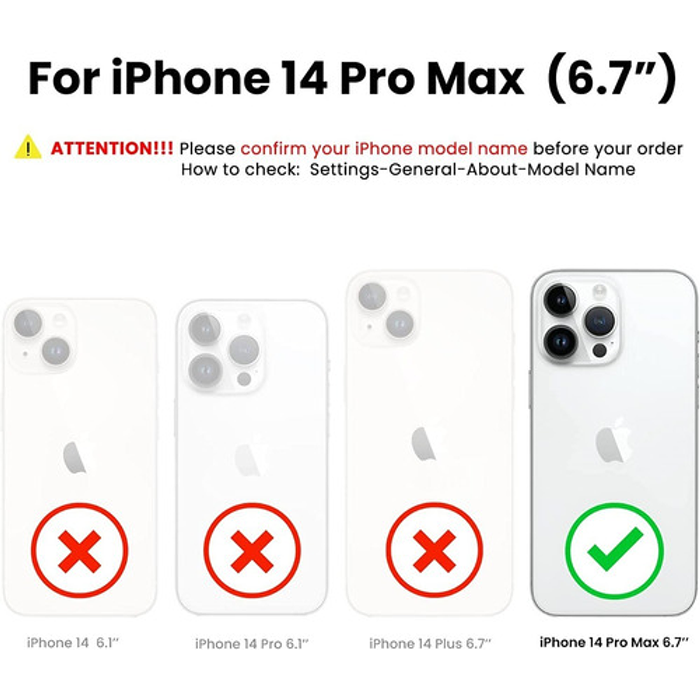 Carcasa Silicona Slim Para iPhone 14/ Pro /plus/ Max +vidrio