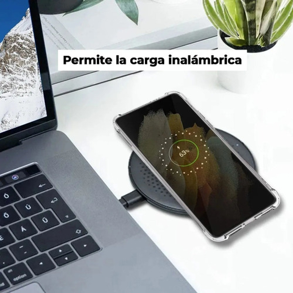 Kit Carcasa Samsung S21 Antigolpes + Lamina De Hidrogel