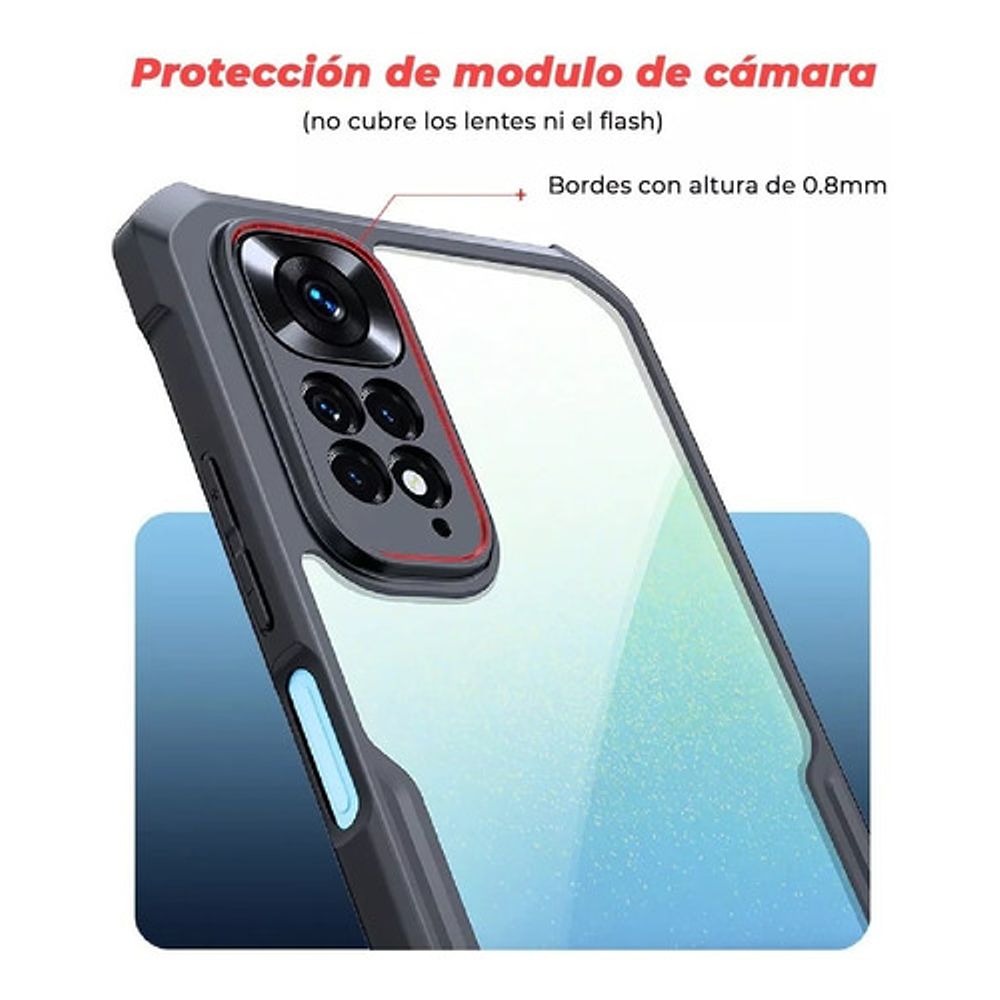 Carcasa Militar Grade Para Xiaomi Redmi Note 11/s + Vidrio