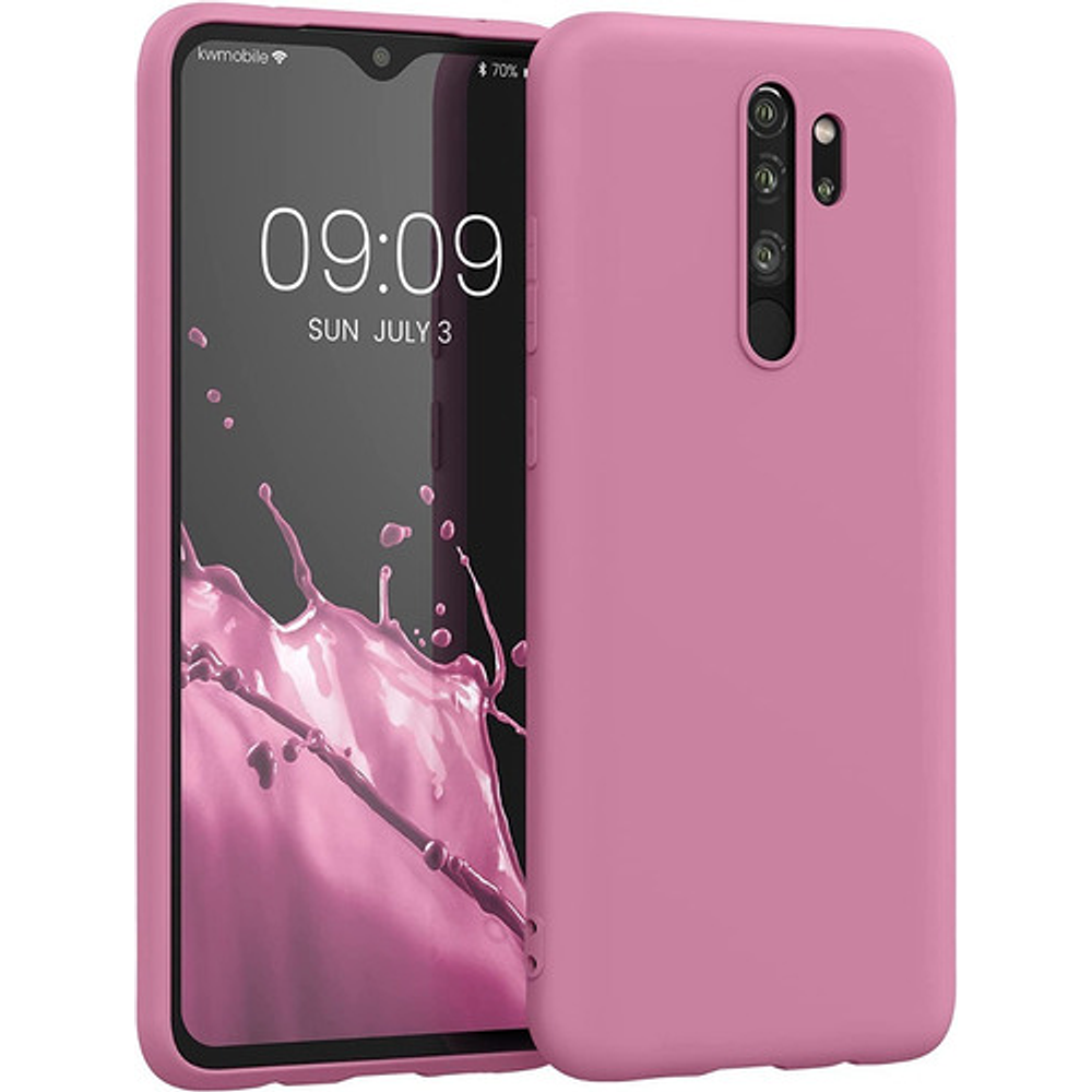 Xiaomi Redmi Note 8 Pro Carcasa Silicona Slim Antihuellas