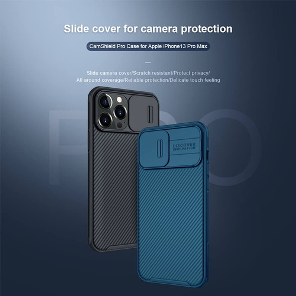 Carcasa Nillkin Camshield Pro Para iPhone 13 /pro/max