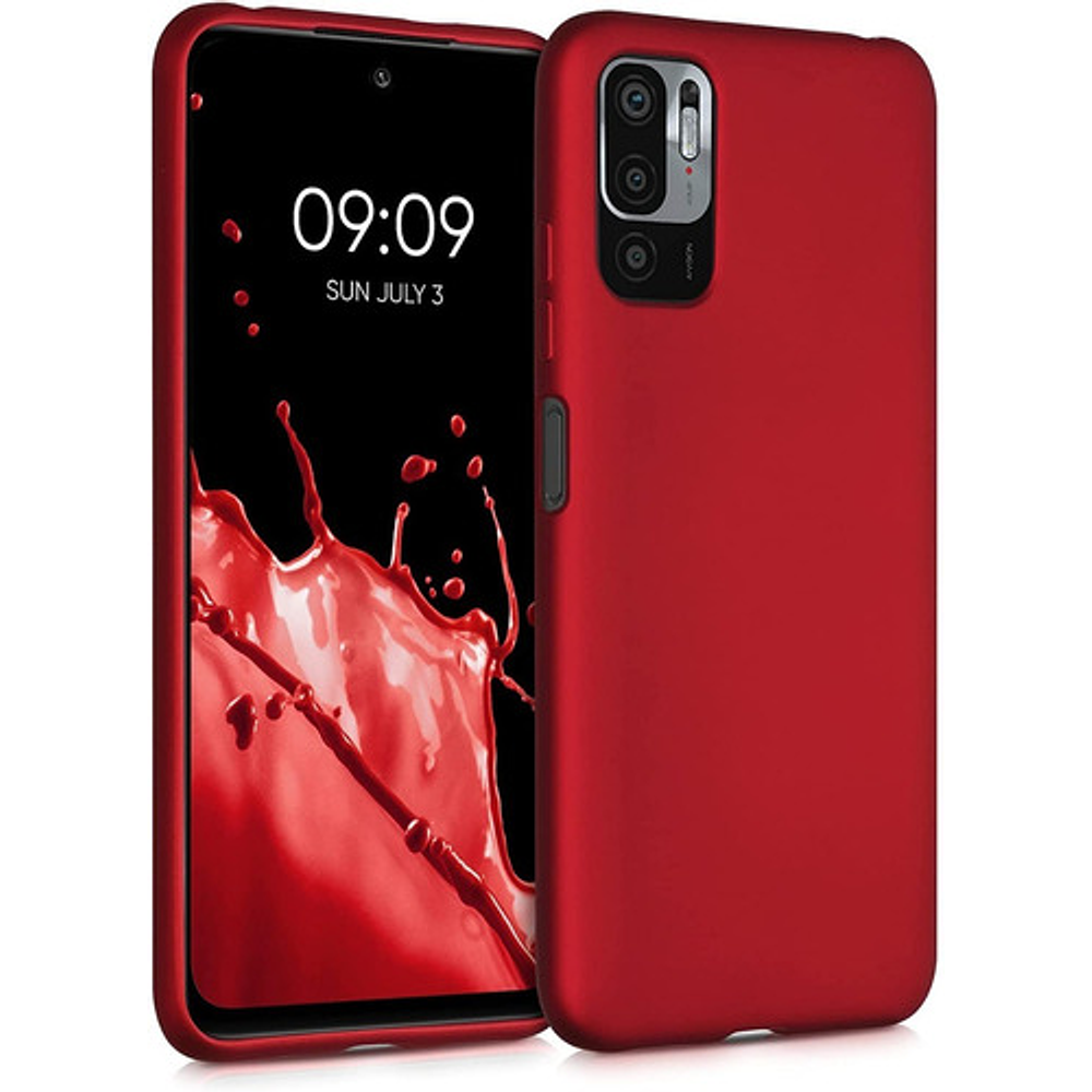 Carcasa Silicona Antihuellas Para Xiaomi Redmi Note 10 5g 