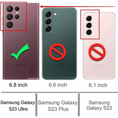 Carcasa Silicona Para Samsung S23 Ultra Reforzada 